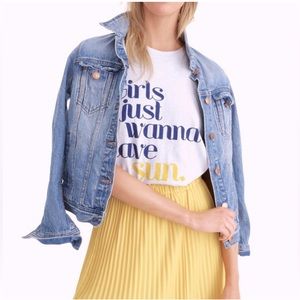 J. Crew ‘Girls Just Want to Have Sun’ Tee